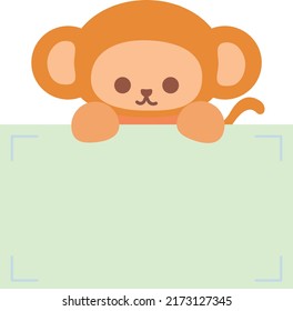 its a boy banner monkeys