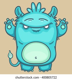 Cartoon Cute Monster