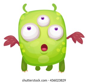 Cartoon Cute Monster