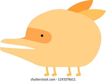 cartoon cute monster vector