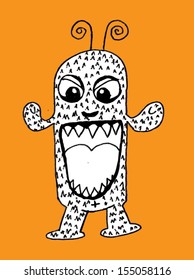 Cartoon cute monsters