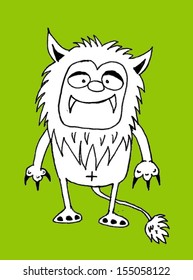 Cartoon cute monsters