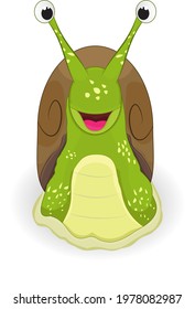 cartoon cute snail cute insect
