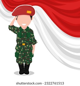 cartoon cute soldier character vector