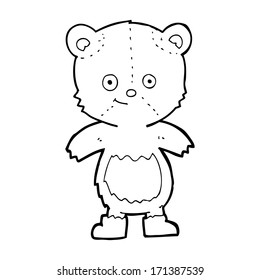 cartoon cute teddy bear