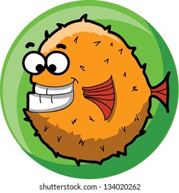 Cartoon cute vector fish