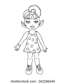 cartoon cute vector illustration trend girls