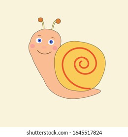 Vector de caricatura amarillo curado