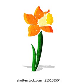 cartoon daffodil