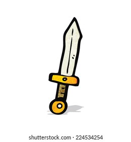 cartoon dagger