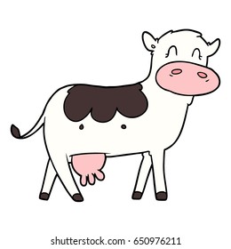cartoon dairy cow