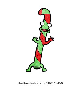 caricatura bailando navidades caramelos