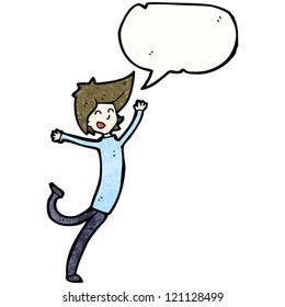 hombre de dibujos animados