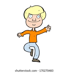 hombre de dibujos animados