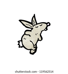 cartoon dancing rabbit