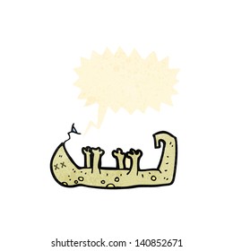 cartoon dead lizard