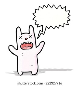 cartoon dead rabbit