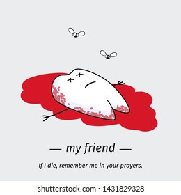Cartoon Dead Tooth Blood Vector Design 库存矢量图(免版税)1431829328 | Shutterstock
