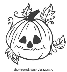 Cartoon-Dekoration, Halloween, Spaß, Geist, Hexe, Illustration, Vektorgrafik