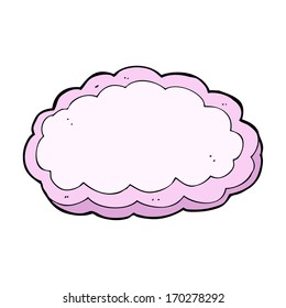 cartoon decorative cloud
