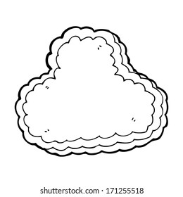 cartoon decorative cloud
