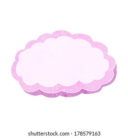 cartoon decorative cloud