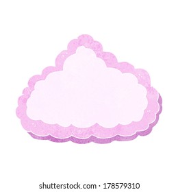 cartoon decorative cloud