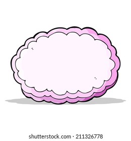 cartoon decorative cloud