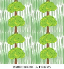 cartoon decorative pattern park seamless background 