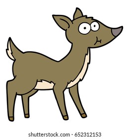 venado de dibujos animados