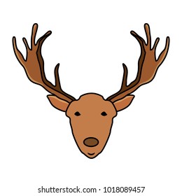 Cartoon deer icon image