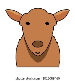 cartoon deer icon image