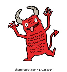 cartoon demon