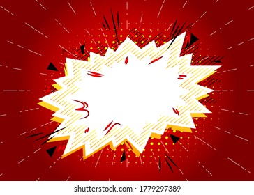 Cartoon design colored background. Comic book backdrop illustration. Vector comics wallpaper.