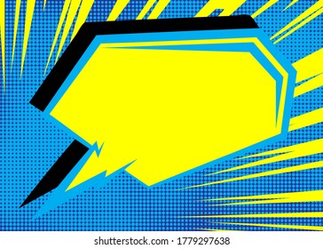 Cartoon design colored background. Comic book backdrop illustration. Vector comics wallpaper.