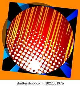 Fondo de diseño de dibujos animados. Ilustraciones de historietas unas encima de otras. Fondo de historietas vectoriales.