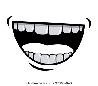 Cartoon design over white background, vector illustration