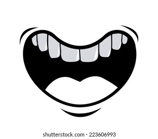 Cartoon design over white background, vector illustration