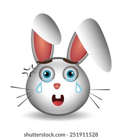 Cartoon design over white background, vector illustration.