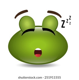 Cartoon design over white background, vector illustration.