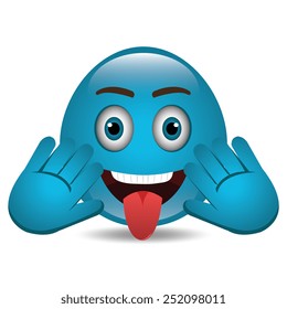 Cartoon design over white background, vector illustration.