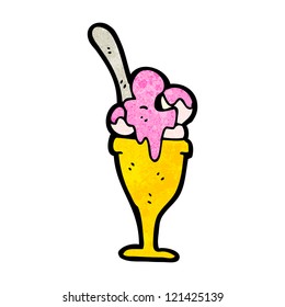postre de dibujos animados