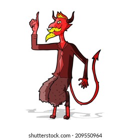 cartoon devil