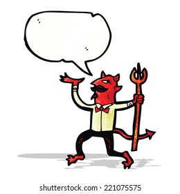 cartoon devil