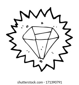 cartoon diamond