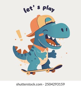 cartoon dino cute boy dinosaurs design
