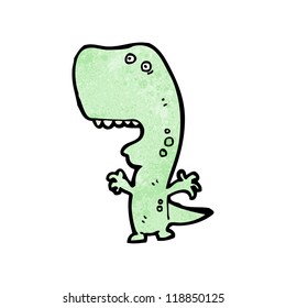 cartoon dinosaur