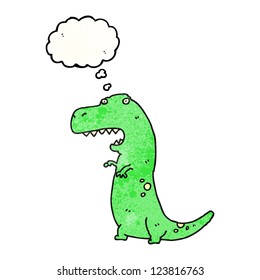 cartoon dinosaur