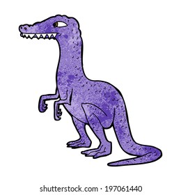 dinosaurio de dibujos animados