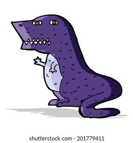cartoon dinosaur